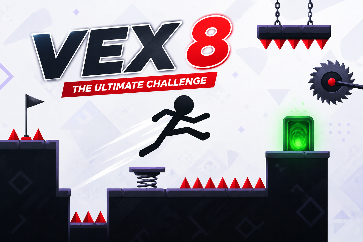 Vex 8 – Play Free Stickman Parkour Game Online | GameZestGo